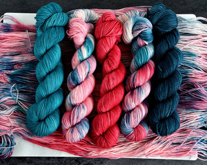 Destination Yarn Sport Weight Pink Beach at Komodo island - Sport Weight