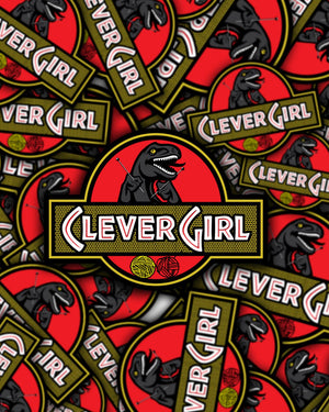 Destination Yarn Sticker Clever Girl - Sticker