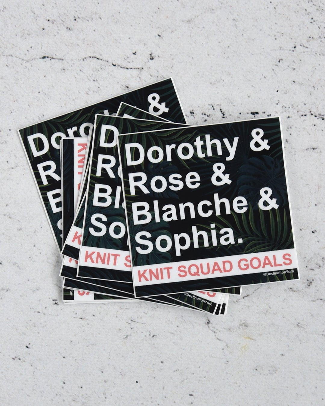 Destination Yarn Sticker Golden Girls - Sticker