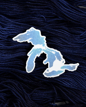 Destination Yarn Sticker Great Lakes Knitting - Sticker