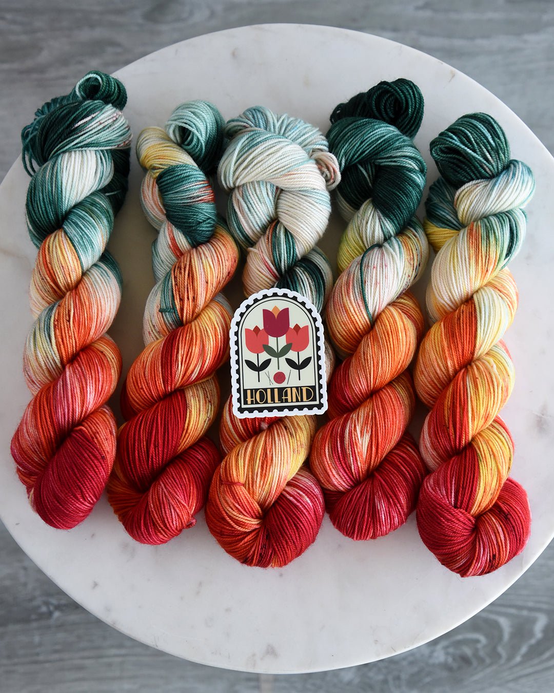 Destination Yarn Sticker Holland Tulips - Sticker