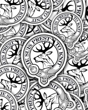 Destination Yarn Sticker Je Suis Prest to Knit - Sticker
