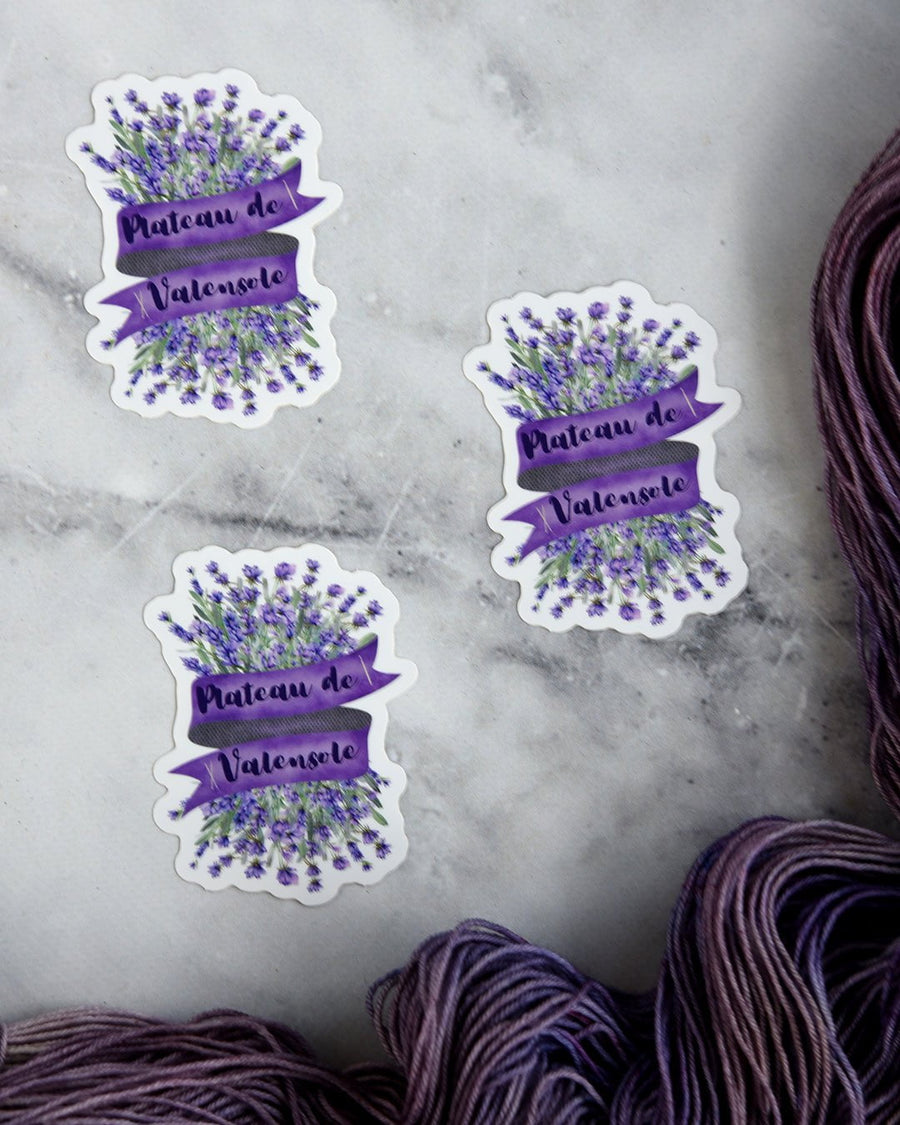 Destination Yarn Sticker Plateau de Valensole - Sticker