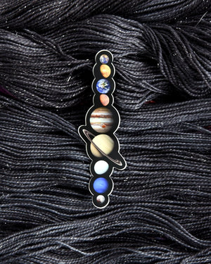 Destination Yarn Sticker Solar System - Sticker