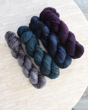 Destination Yarn Worsted Weight Yarn Cool Colors Twist Set