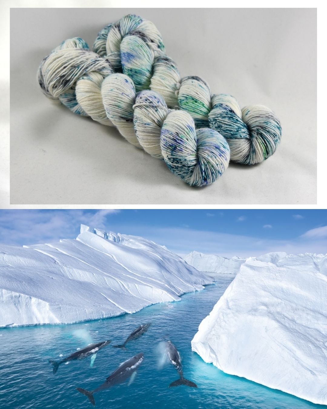 Destination Yarn Worsted Weight Yarn Ilulissat Icefjord - Note