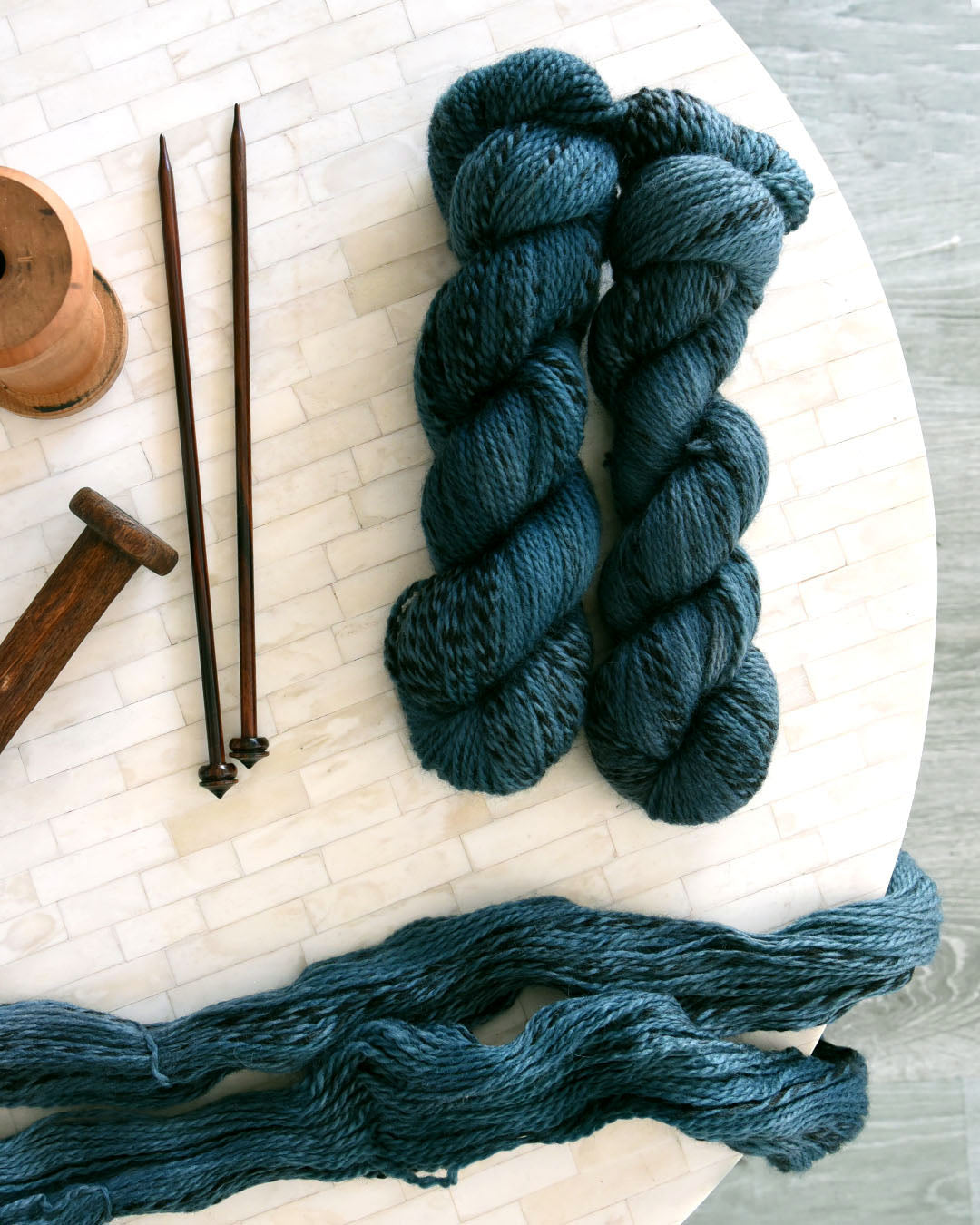 Destination Yarn Worsted Weight Yarn Kale- Twist