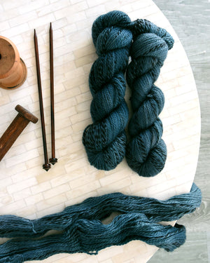 Destination Yarn Worsted Weight Yarn Kale- Twist