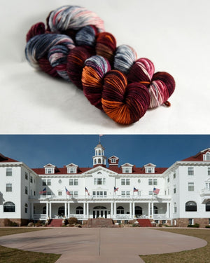 Destination Yarn Worsted Weight Yarn Stanley Hotel - Suitcase