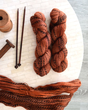 Destination Yarn Worsted Weight Yarn Terracotta - Twist