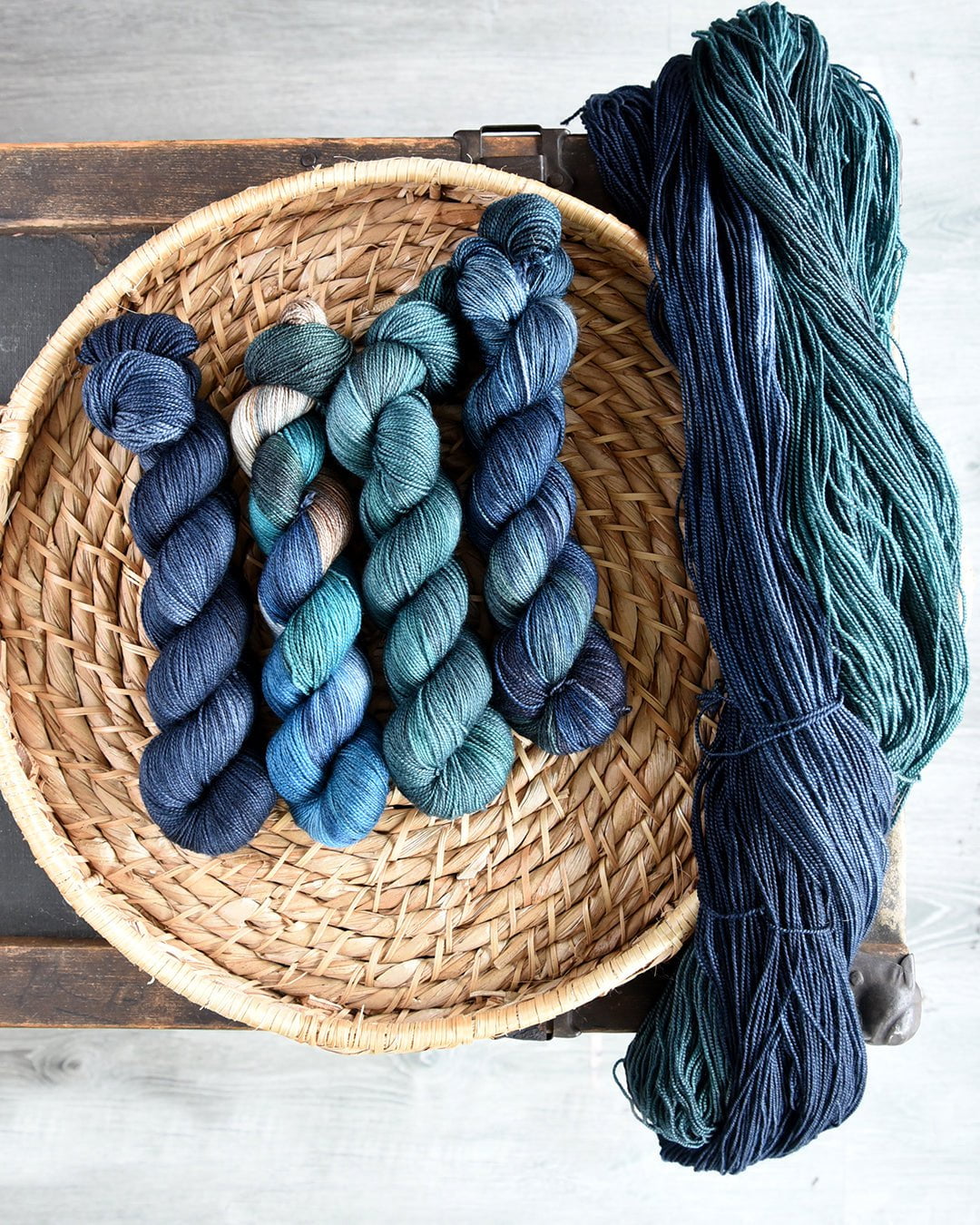 Destination Yarn Yarn Kits Lake Superior 4 skein set