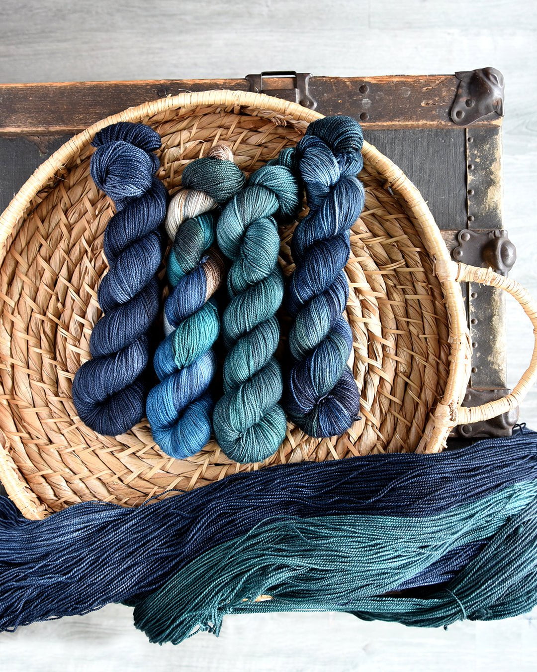 Destination Yarn Yarn Kits Lake Superior 4 skein set