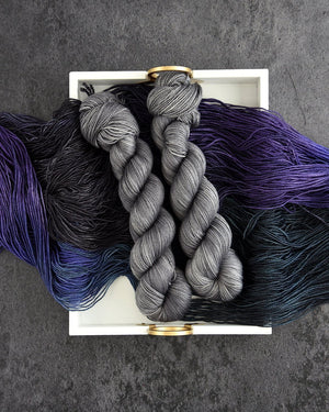 Destination Yarn Yarn Sets Double Double Toil and Trouble - 4 skein set