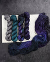 Destination Yarn Yarn Sets Double Double Toil and Trouble - 4 skein set