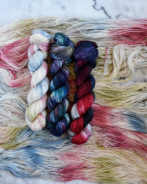 Destination Yarn Yarn Sets Paris 2024 Variegated Colorways Trio