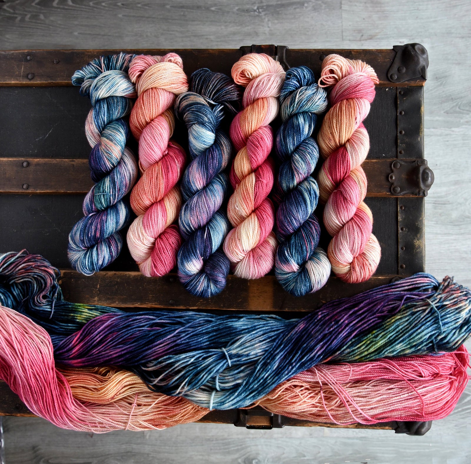 Destination Yarn Yarn Sets Summer on the Great Lakes / Sailor's Delight Pair