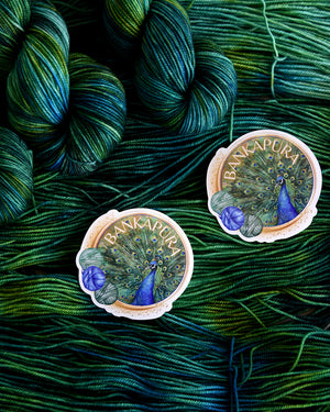 Destination Yarn Yarn Trinket Bankapura Peacock Sanctuary
