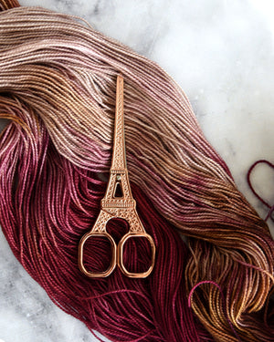 Destination Yarn Accessory Eiffel Tower Scissors - 4"