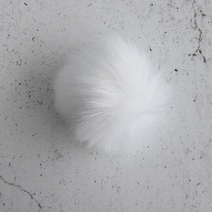 Destination Yarn Accessory Faux Fur Pom