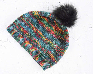 Destination Yarn Accessory Faux Fur Pom