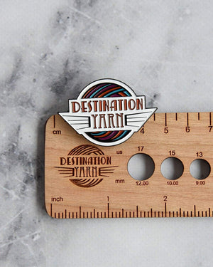 Destination Yarn Destination Yarn - Large Enamel Pin