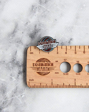 Destination Yarn Destination Yarn - Large Enamel Pin