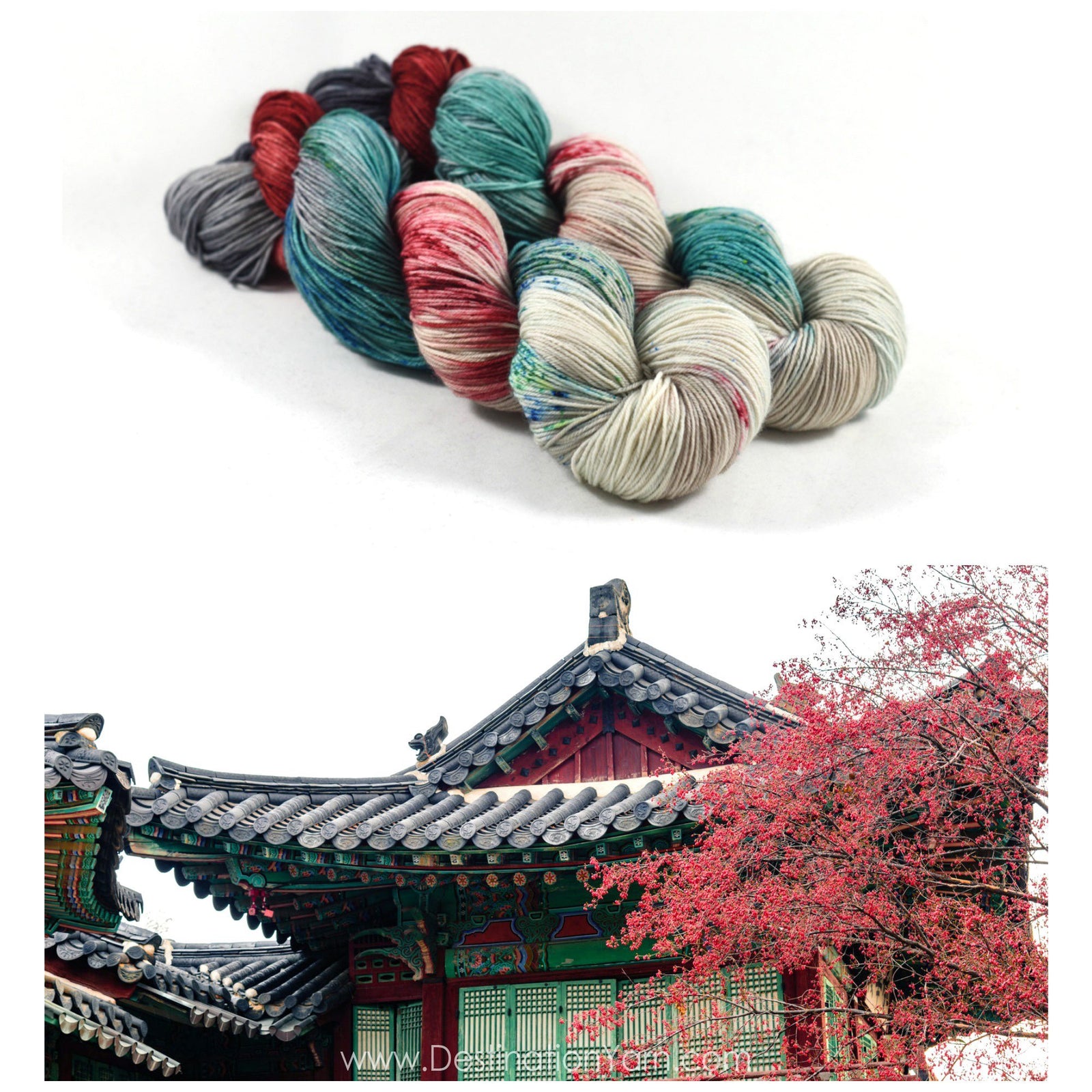 Destination Yarn DK Weight Yarn Changdeok Palace - DK Weight