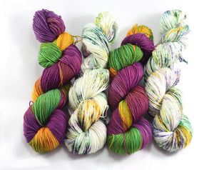 Destination Yarn DK Weight Yarn Mardi Gras - DK Weight