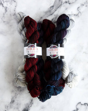 Destination Yarn DK Weight Yarn Souvenir DK Dark Plot Twist