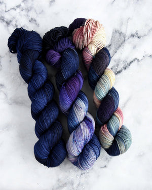 Destination Yarn fingering weight yarn Adler Planetarium - dyed to order