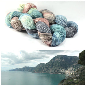 Destination Yarn fingering weight yarn AMALFI COAST