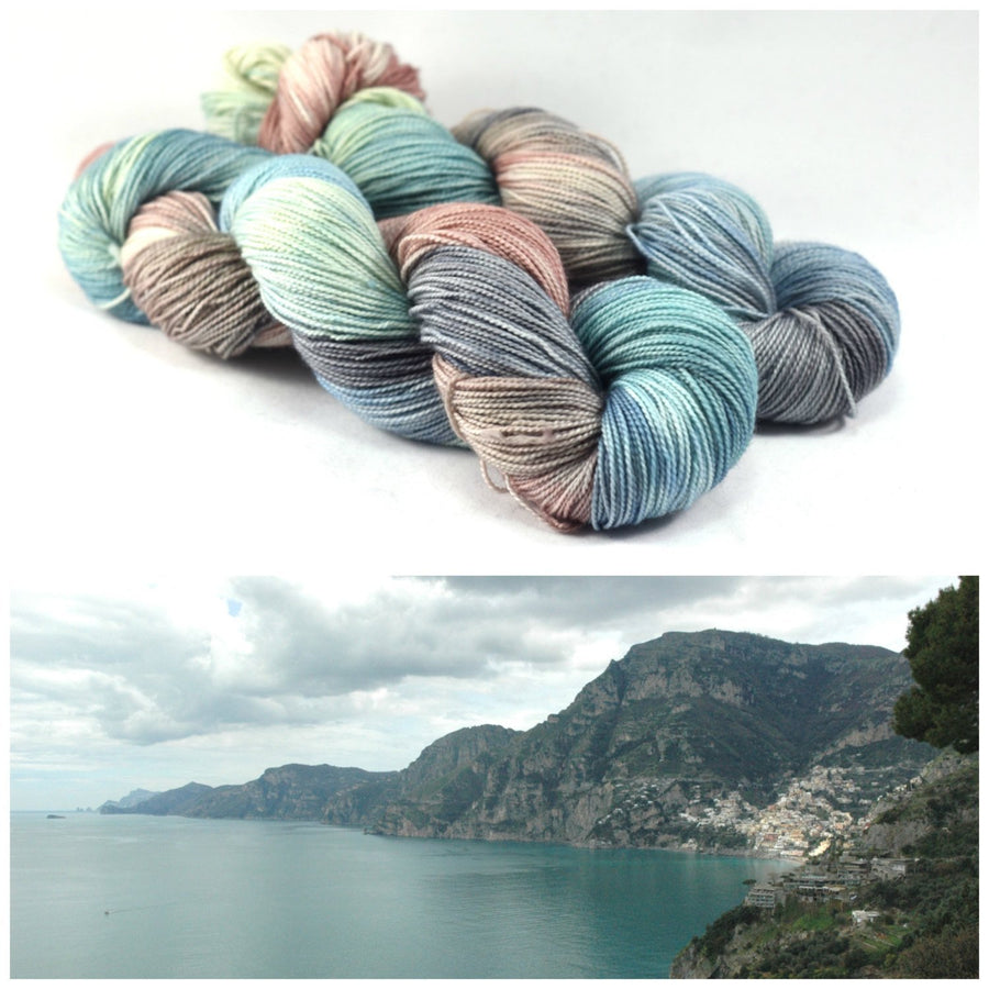Destination Yarn fingering weight yarn Amalfi Coast