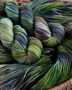 Destination Yarn fingering weight yarn Arashiyama Bamboo Grove