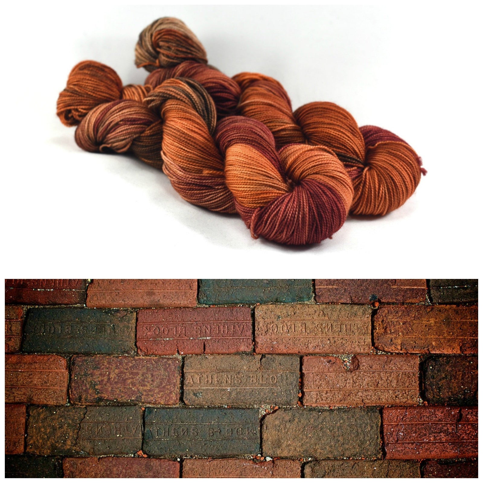 Destination Yarn fingering weight yarn ATHENS BRICKS