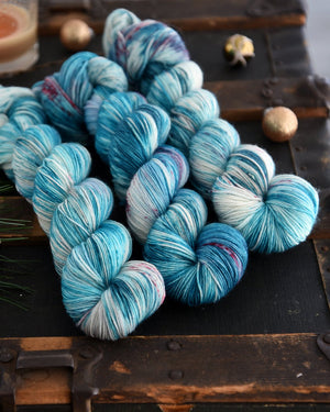 Destination Yarn fingering weight yarn Australian Snowman