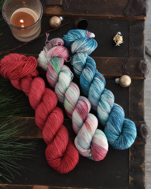 Destination Yarn fingering weight yarn Australian Snowman