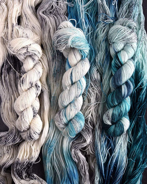 Destination Yarn fingering weight yarn Baffin Bay