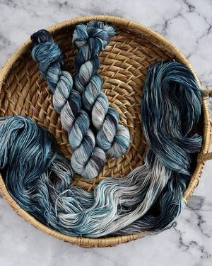 Destination Yarn fingering weight yarn Bamboo Grove Set