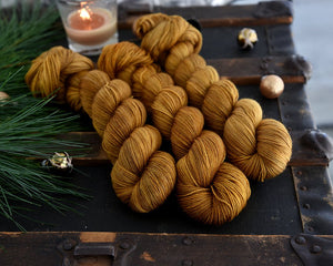 Destination Yarn fingering weight yarn Candlelight