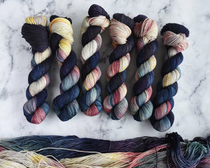 Destination Yarn fingering weight yarn Chicago Cityscape - dyed to order