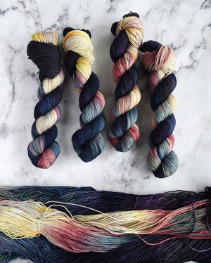 Destination Yarn fingering weight yarn Chicago Cityscape - dyed to order