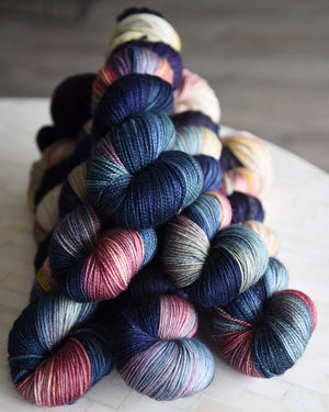 Destination Yarn fingering weight yarn Chicago Cityscape - dyed to order