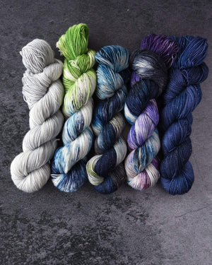 Destination Yarn fingering weight yarn CHICAGOLAND Full Skein Set - Dyed to Order
