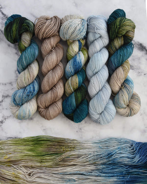 Destination Yarn fingering weight yarn Cliffside