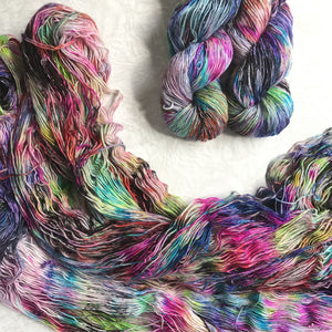 Destination Yarn fingering weight yarn COLOR RUN