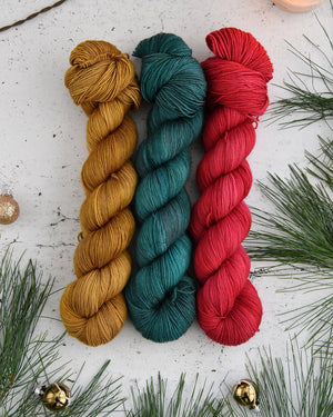 Destination Yarn fingering weight yarn Cranberry