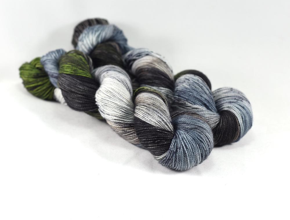 Destination Yarn fingering weight yarn Eilean Donan Castle