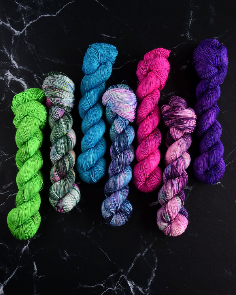 Summer handdyed yarn for shot girl summer celebration yarn for summer indie  yarn - Destination Yarn