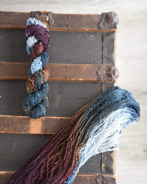 Destination Yarn fingering weight yarn Fall at the Lake