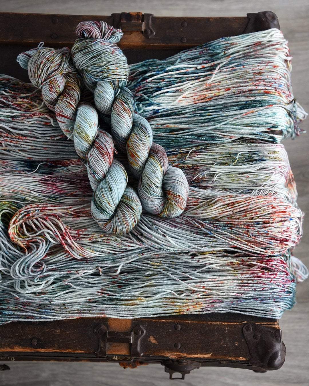 Destination Yarn fingering weight yarn Fall Reflections